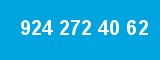 924 272 40 62 924 272 40 62